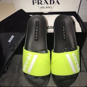 Brand New MENS PRADA Slides